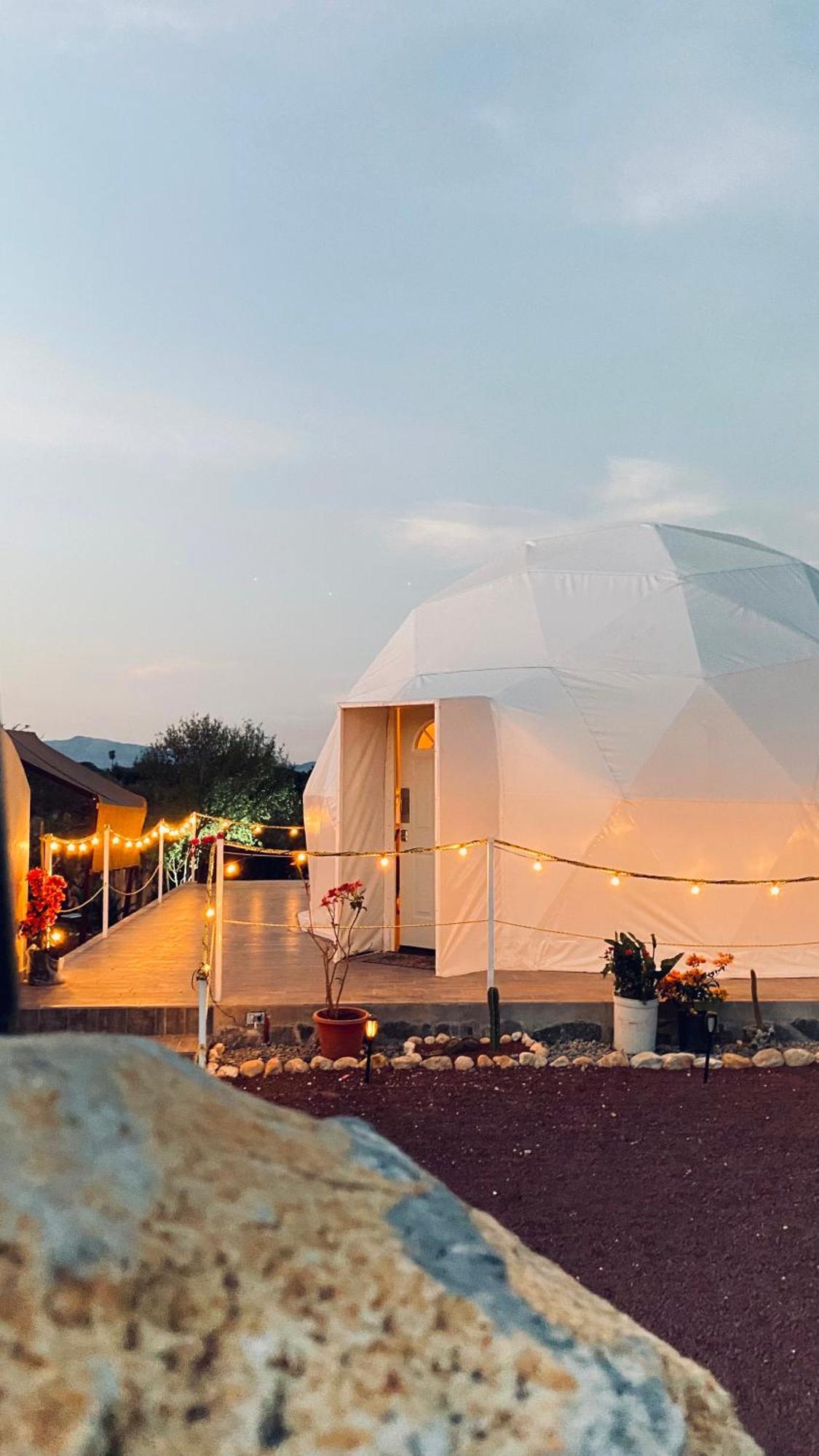 El Gato Glamping Con Vista A Prismas Basalticos 호텔 우아스카 데 오캄포 외부 사진