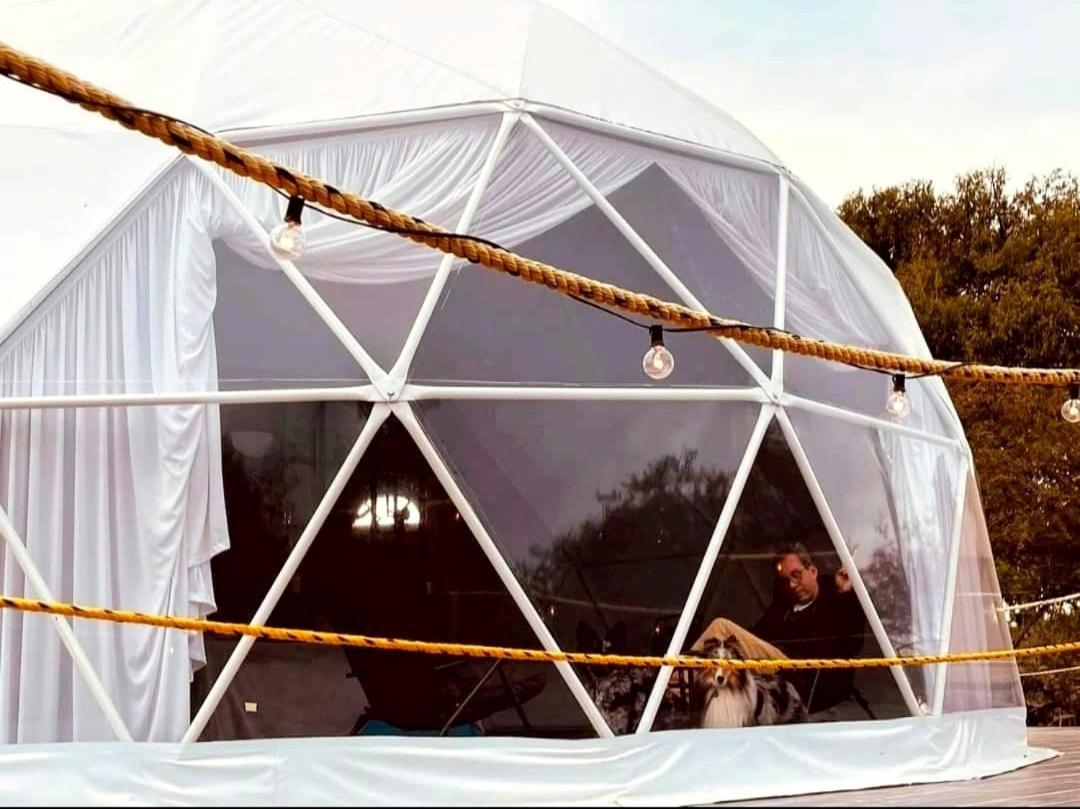 El Gato Glamping Con Vista A Prismas Basalticos 호텔 우아스카 데 오캄포 외부 사진