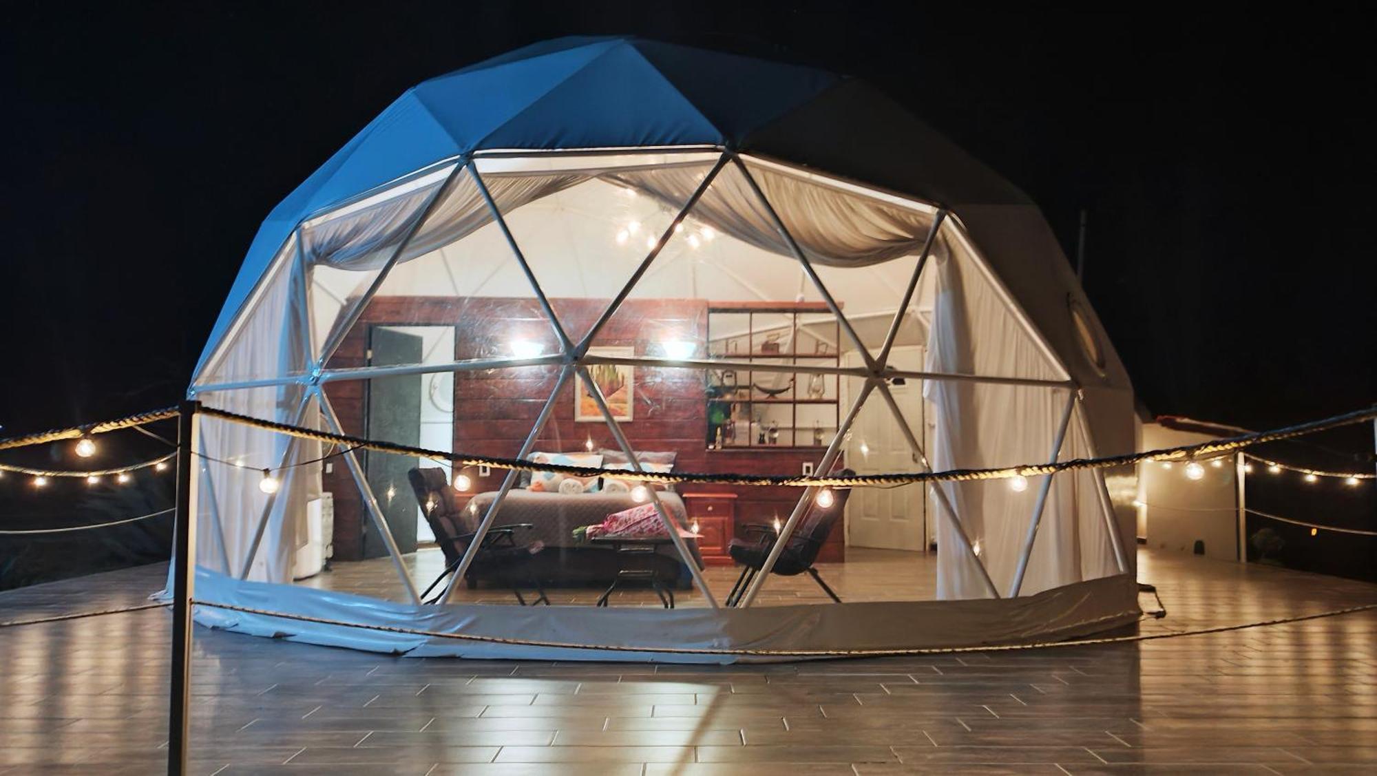 El Gato Glamping Con Vista A Prismas Basalticos 호텔 우아스카 데 오캄포 외부 사진