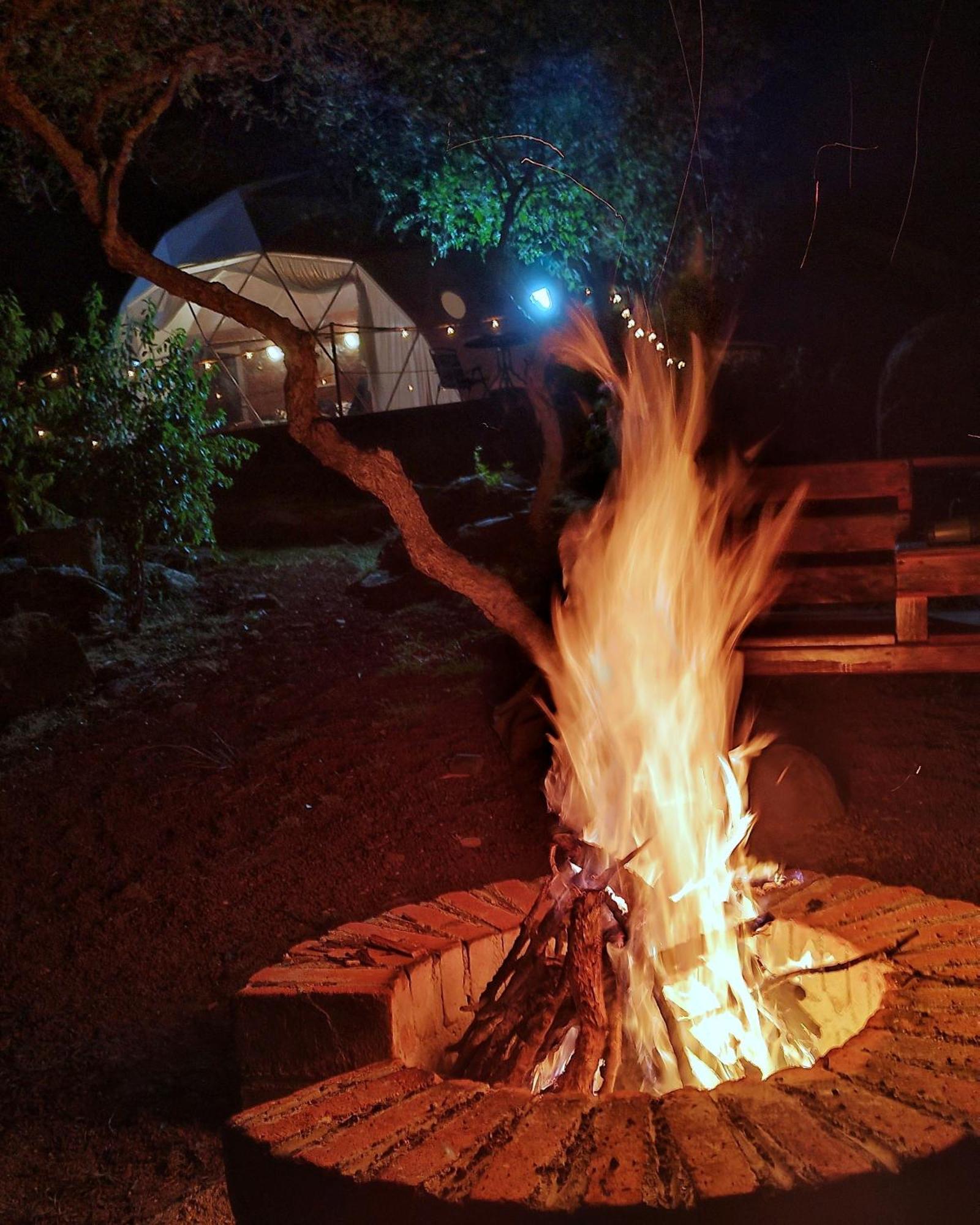 El Gato Glamping Con Vista A Prismas Basalticos 호텔 우아스카 데 오캄포 외부 사진