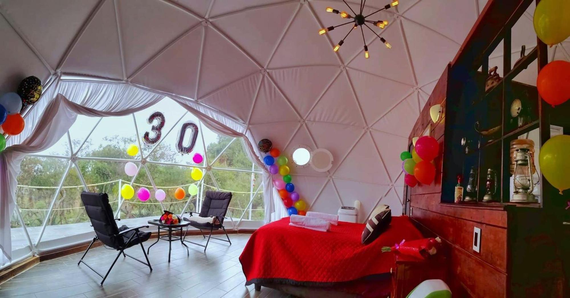 El Gato Glamping Con Vista A Prismas Basalticos 호텔 우아스카 데 오캄포 외부 사진